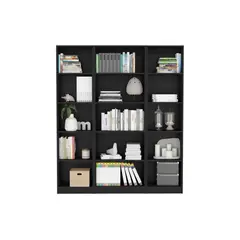 TUHOME - Estantes Home de 15 Niveles Wengue