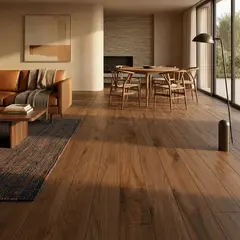 PORCELATINO - Gres Porcelánico Maderado Cafe 20x120 cm 1.44 m2
