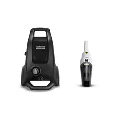 KAERCHER - Hidrolavadora K 3 Black Edition + Aspiradora de mano de regalo CVL1