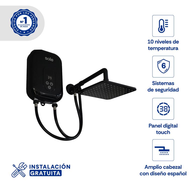 Rapiducha Eléctrica Sole Españolita 5500W