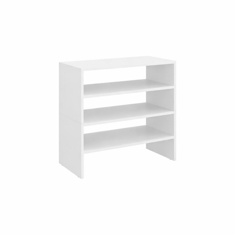 Módulo Zapatero Z-72 Apilable 4 Niveles Blanco