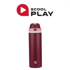 SCOOL - Botella Acero 750ml Guinda Play