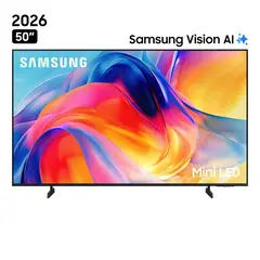 SAMSUNG - Televisor Mini LED 50 pulgadas 4K Ultra HD Tizen UN50M70HAGXPE