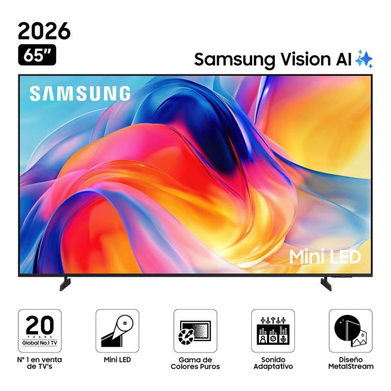 Televisor Mini LED 65 pulgadas 4K Ultra HD Tizen UN65M70HAGXPE