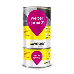 WEBER - Adhesivo Estructural Weber Epoxico 31 x 5Kg