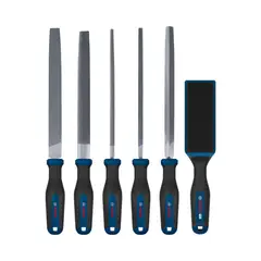 Bosch - Juego de Limas 5 Piezas + Cepillo de Lima
