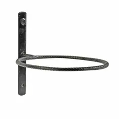 undefined - Base para Maceta Pared Negro 14x15.5x