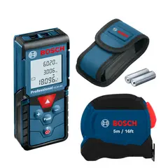 Bosch - Medidor Laser 40M + Wincha 5M + Estuche