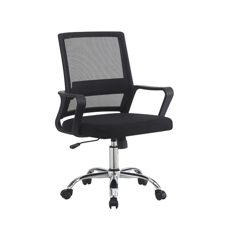 Silla Ejecutiva Giratoria Color Negro RTA-HD004