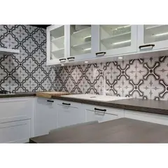 SAN LORENZO - Cerámica Rústica Casablanca Gris Piso y muro 20 x 20 cm 1.34m2