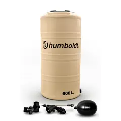 HUMBOLDT - Tanque de Agua Cilíndrico Vertical 600lt Arena Humboldt