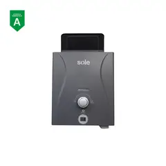 Sole - Terma a Gas GLP Sole Tiro Natural Chispero 5.5 LT