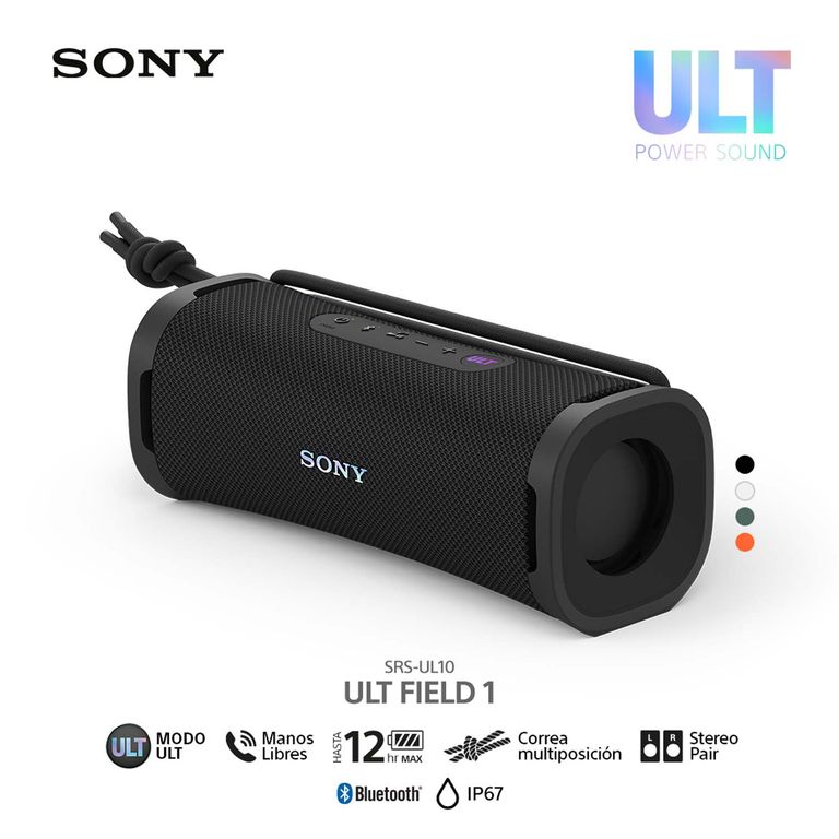 Parlante Bluetooth SRS-ULT10 Portátil ULT FIELD 1