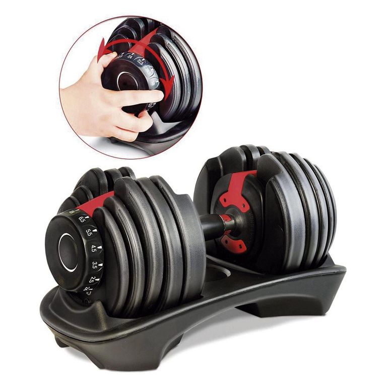 Mancuerna ajustable regulable 24kg