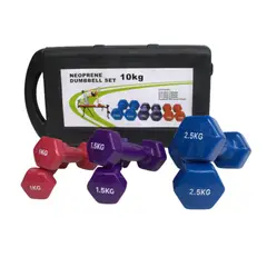 SPORTFITNESS - Juego Mancuerna 10kg