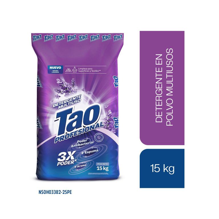 Detergente Polvo Tao Profesional 15 KG