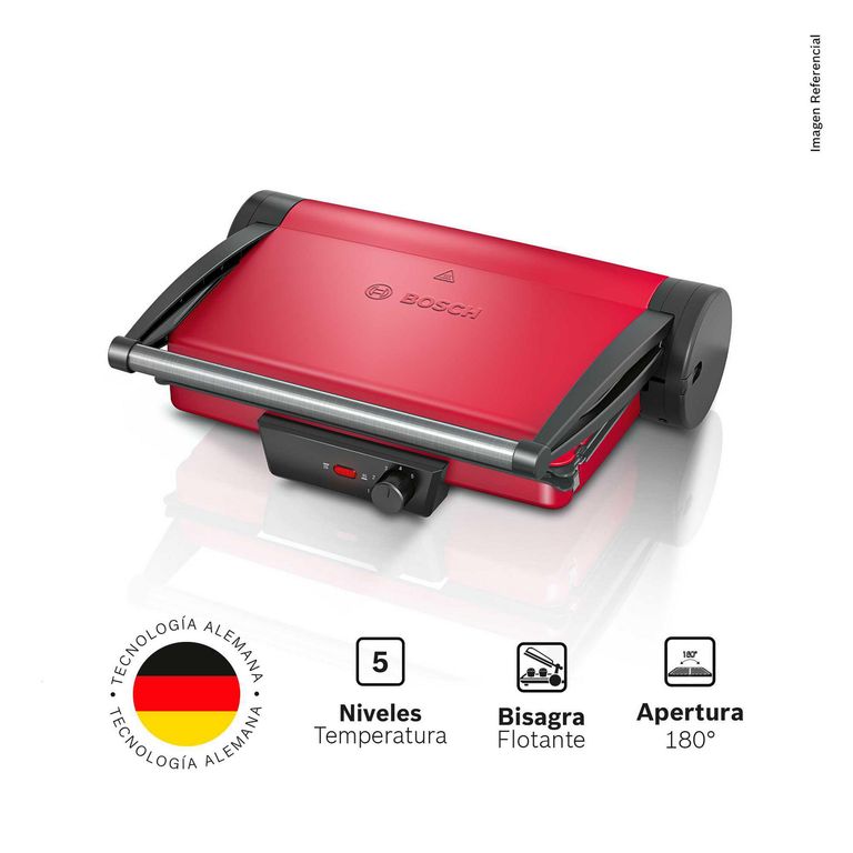 Parrilla eléctrica Bosch TCG4104 roja