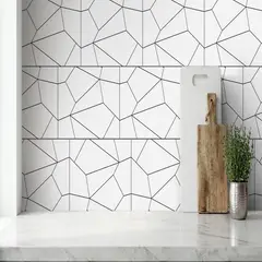 CELIMA - Cerámica Muro Tipo Decorada Tessa Blanco 30x60 cm 2.16 m2