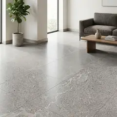CELIMA - Gres Porcelánico Rectificado Piso y Muro Tipo Piedra Cuarcita Gris 60x60 cm 1.44 m2
