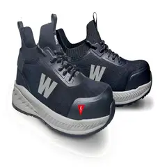 WALL SAFETY - Zapatilla mid teko negro wall safety t.44