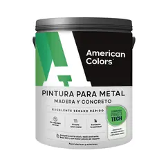 AMERICAN COLORS - Pintura para Metal American Colors Practitech Base Lila 3.6 L