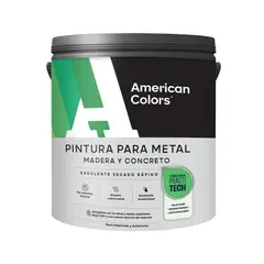 AMERICAN COLORS - Pintura para Metal American Colors Practitech Base Beige 900 ml