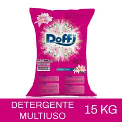 DOFFI - Detergente en Polvo Doffi Lirio 15 kg