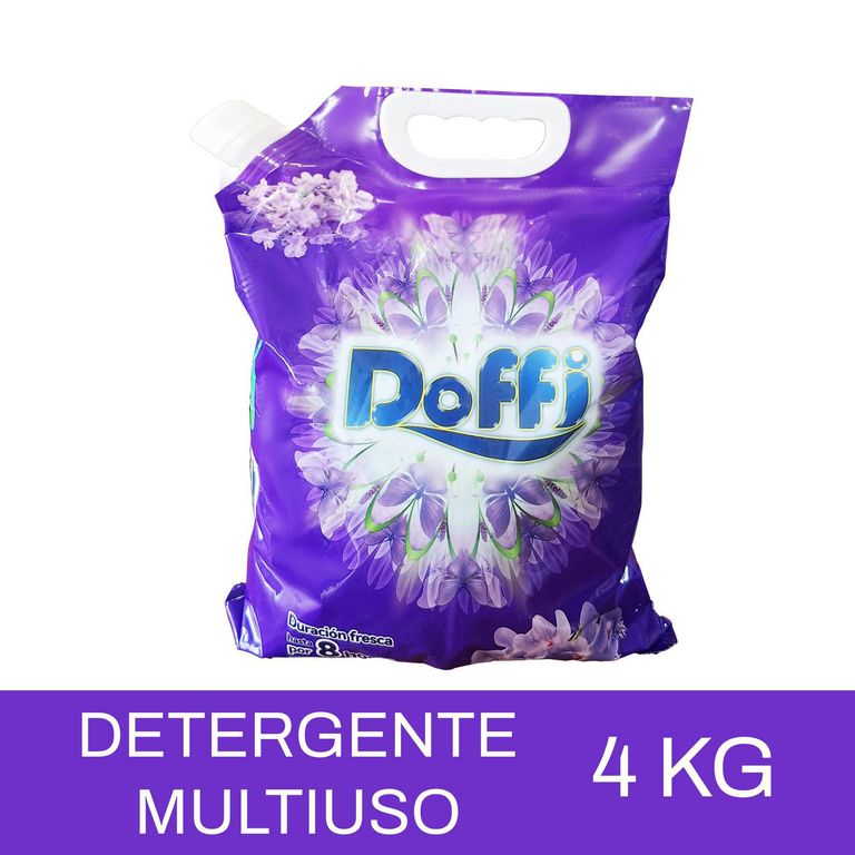 Detergente en Polvo Doffi Lavanda 4 kg
