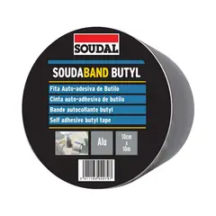 SOUDAL - Cinta de Butilo Butyband 10 x 7.5 cm