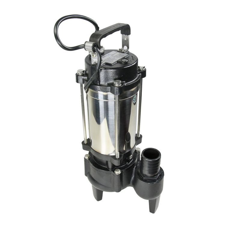 Bomba tipo vortex de 1 hp sin boya