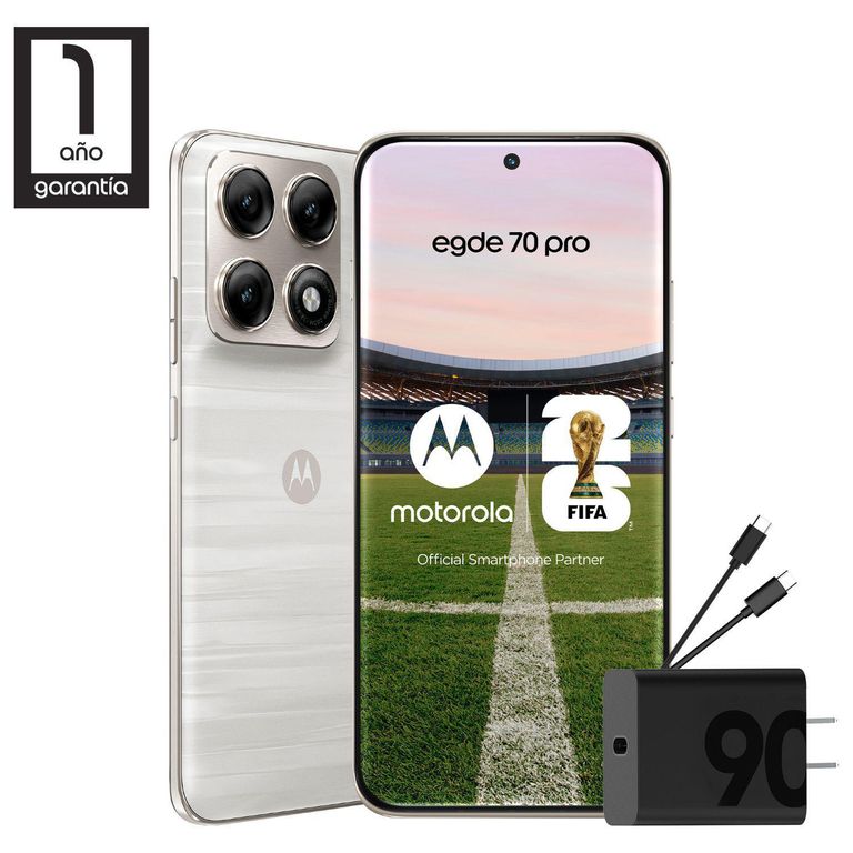 Celular Motorola Edge 70 Pro 12+512GB Blanco