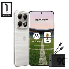 MOTOROLA - Celular Motorola Edge 70 Pro 12+512GB Blanco