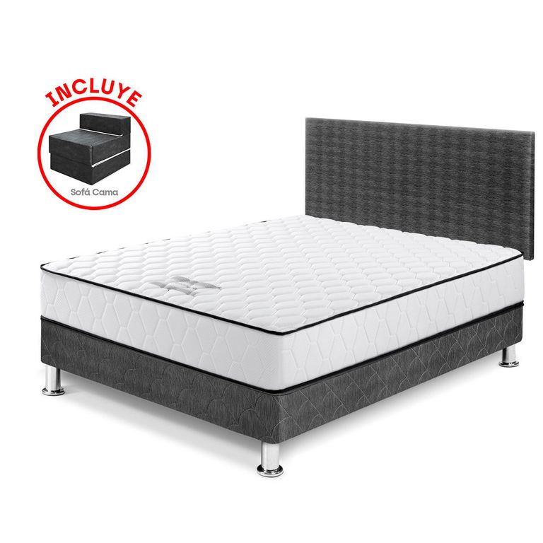 Dormitorio Amanecer 2 Plazas Americana + Sofá Cama