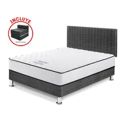 PARAISO - Dormitorio Amanecer 2 Plazas Americana + Sofá Cama