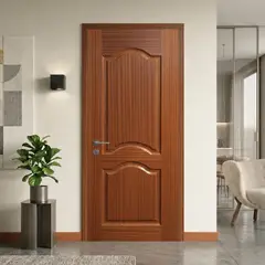 DIMFER - Puerta Principal HDF Apanelada Enchapada Barcelona Natural