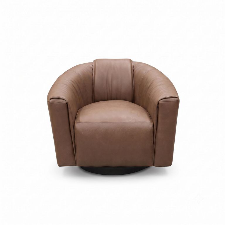 Sillon Giratorio Abrazzo Marron