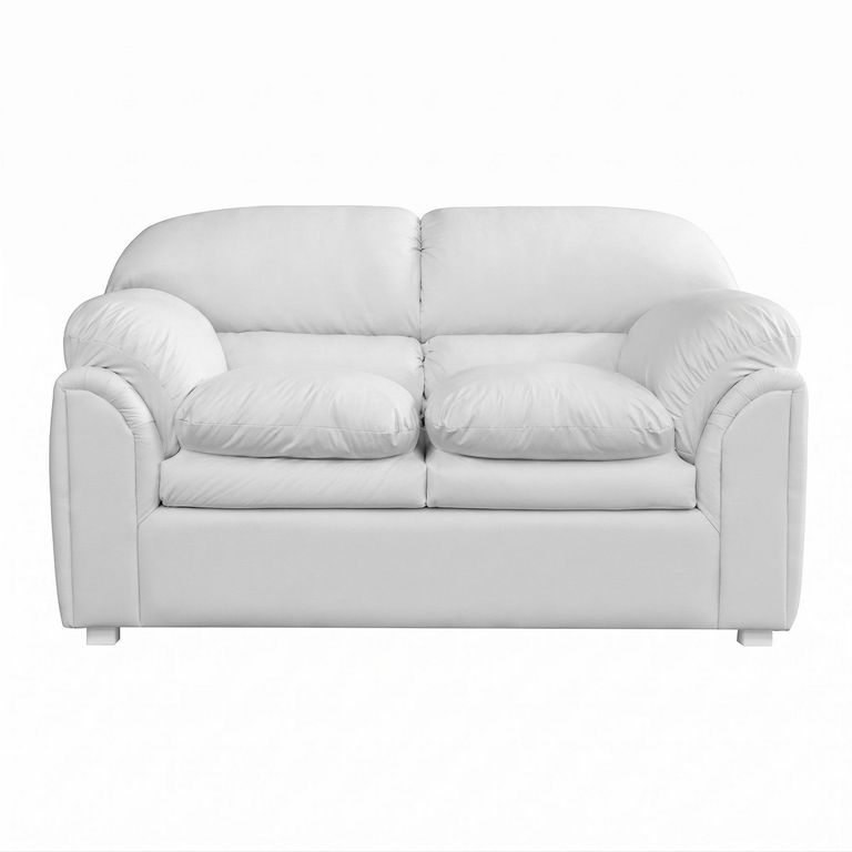Juego de sala rodas 2 cuerpos blanco