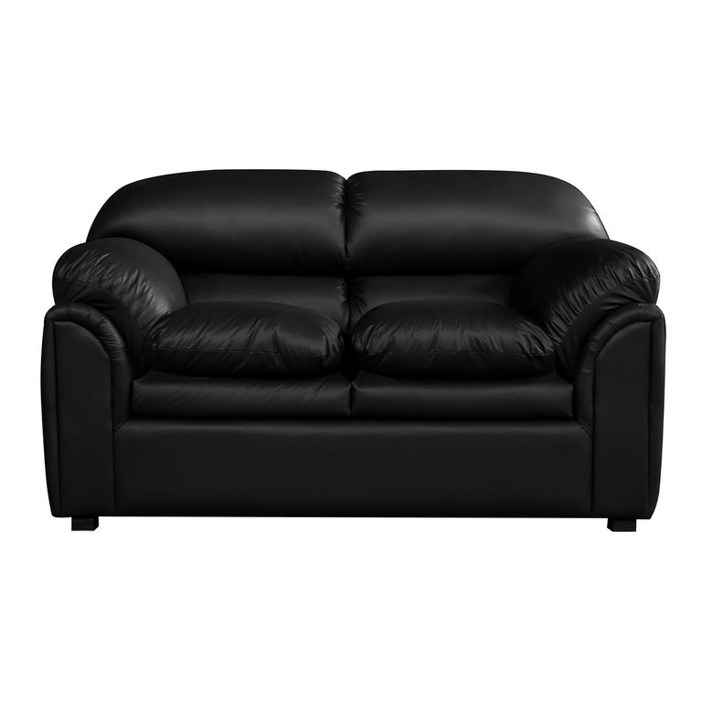 Juego de sala rodas 2 cuerpos negro