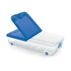 POLINPLAST - Caja Bajo Cama con Ruedas