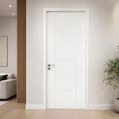 DIMFER - Puerta Interior HDF Opera Precol BB Blanco