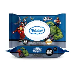 TUINIES - Toallitas Húmedas 25 Unidades Avengers 45 G