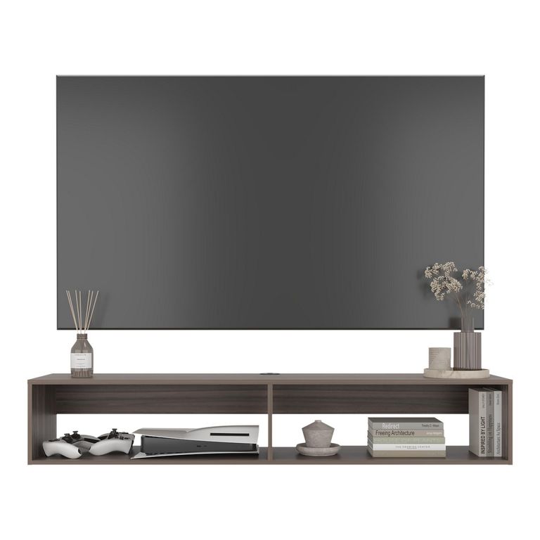 Panel Tv 65" Color Avellana 150x26,5x32cm