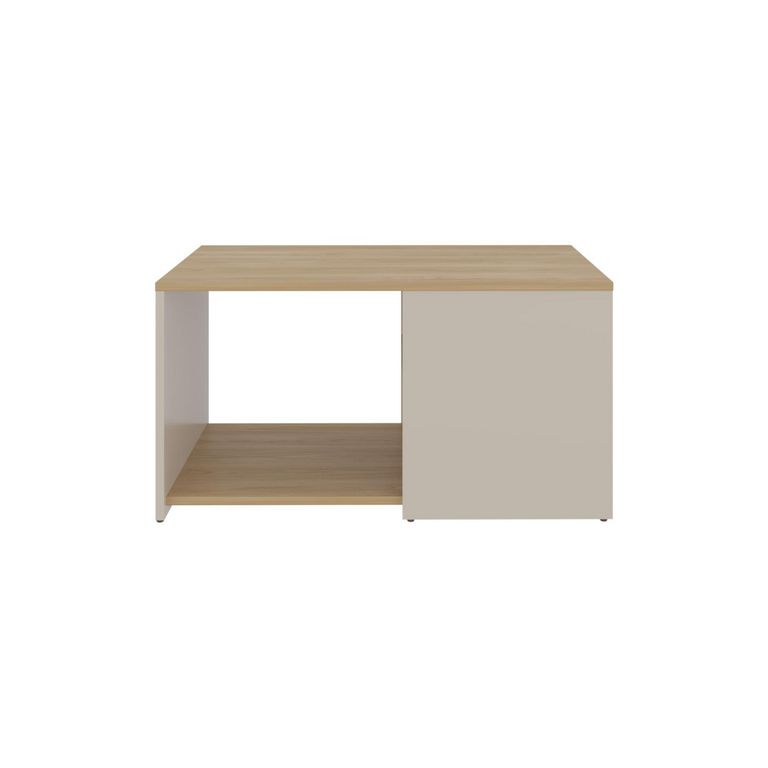 Mesa De Centro Adel Color Capri Y Fresno 80x42,1x45cm
