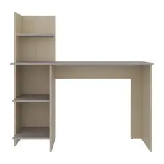 TUHOME - Escritorio Con Biblioteca Office Color Cartagena120,6x120x45cm