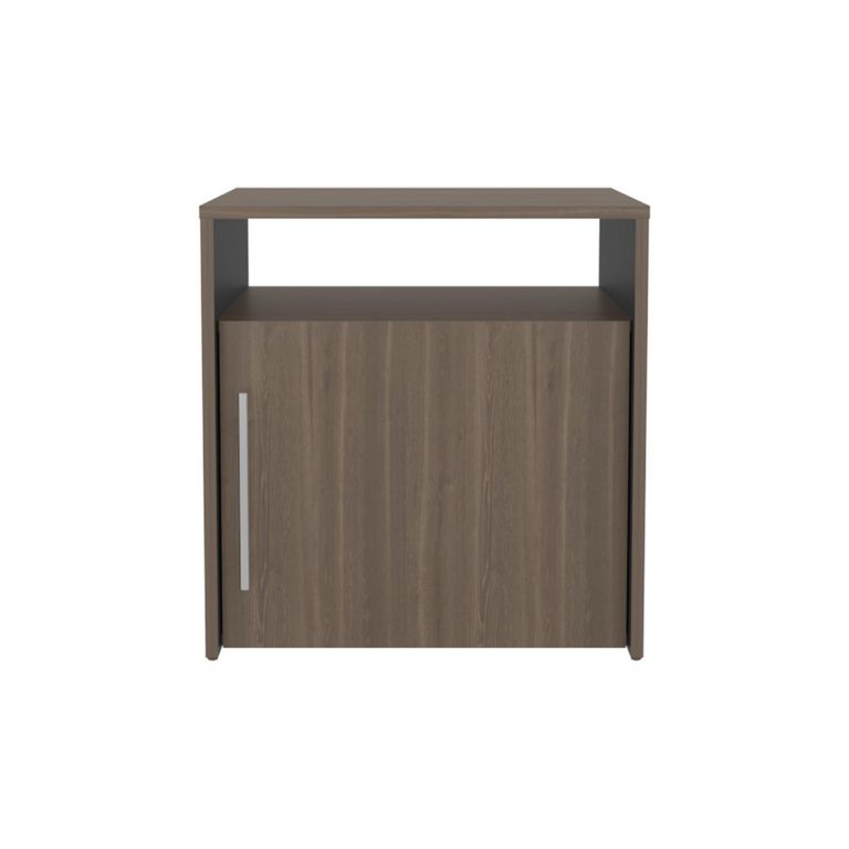 Velador 1 Puerta Bigaf Color Wengue 54,1x51,8x42,1cm