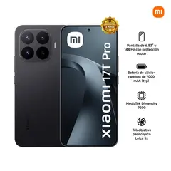 XIAOMI - Celular Xiaomi 17T Pro Black 12GB RAM 512GB ROM