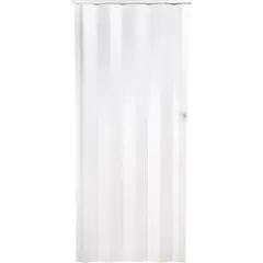 HOGGAN - Puerta Plegable Milano PVC 120 x 200 cm Blanca