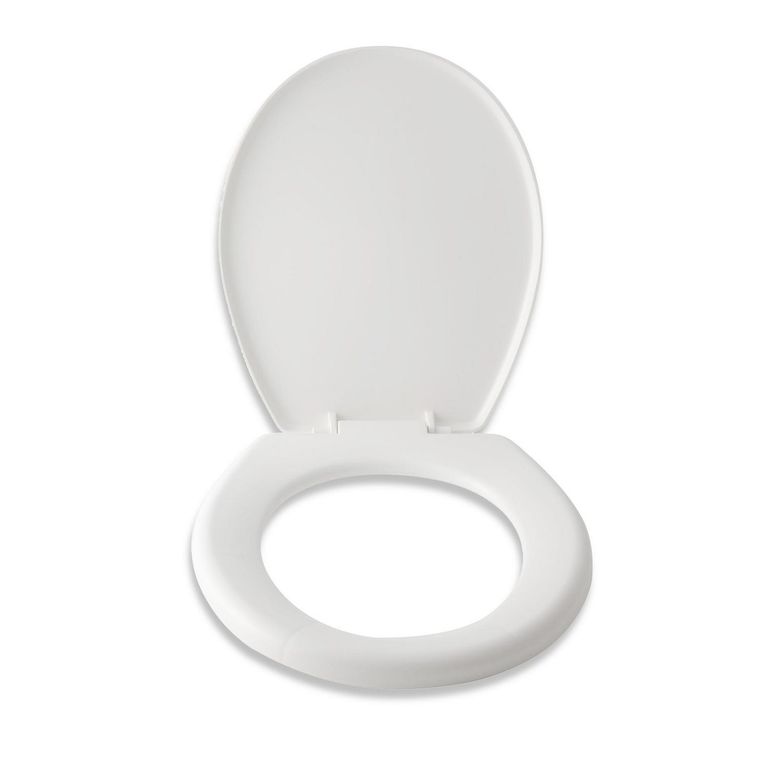 Asiento Tapa Inodoro Trebol Rapid Jet Redondo Blanco