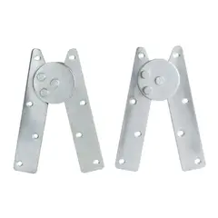 FIXSER - Bisagra Escalera Zincada 6"