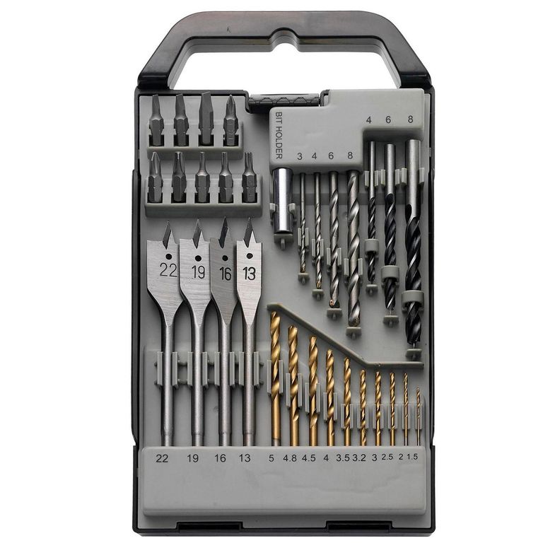 Set de Brocas Combinadas 31 Piezas Bauker